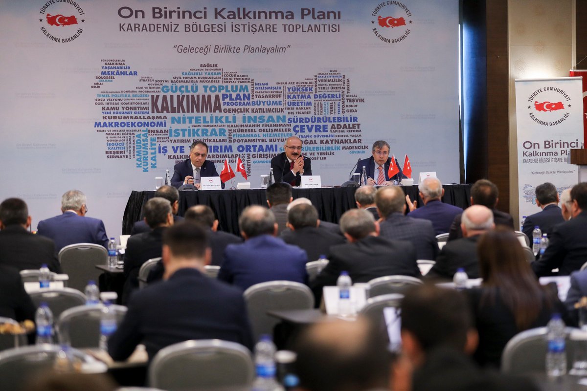 11. Kalkınma Planı Karadeniz Bölgesi İstişare Toplantısı Samsun’da yapıldı 