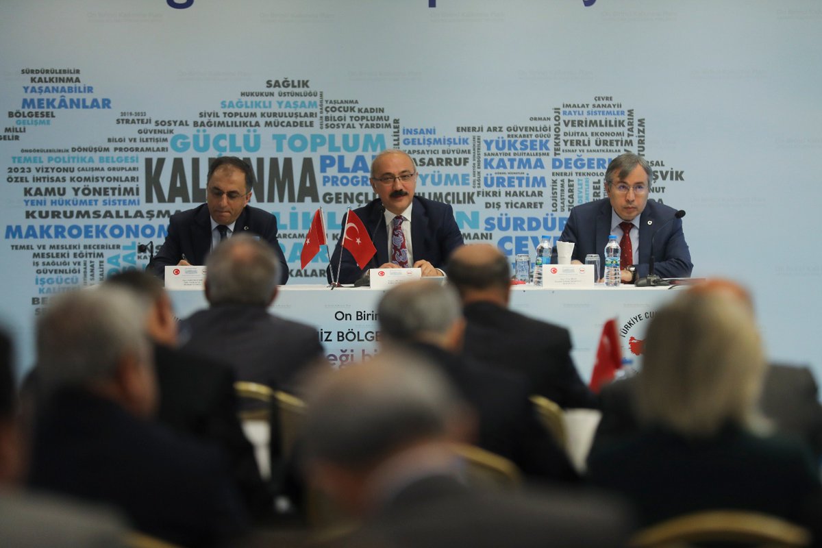 11. Kalkınma Planı Akdeniz Bölgesi İstişare Toplantısı Mersin’de Yapıldı